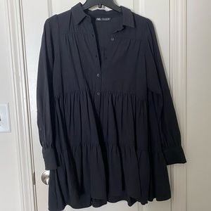 ZARA NWOT black dress